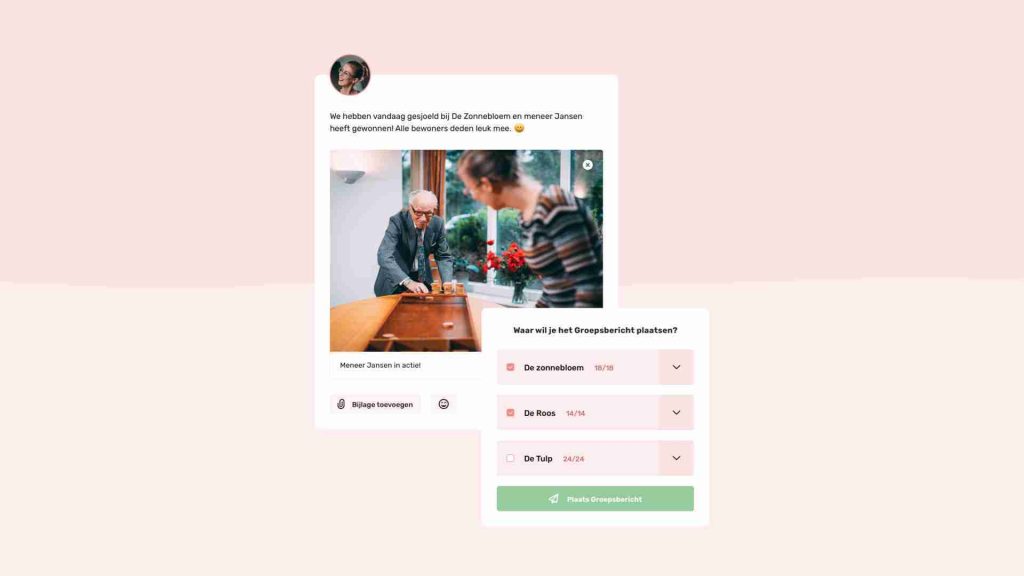 Familienet functie uitgelicht: Het Groepsbericht bespaart je veel tijd